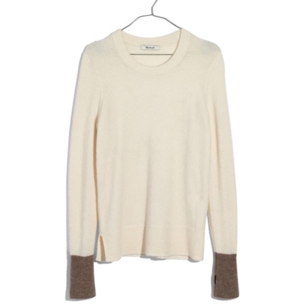 Madewell Fremont Color block Pullover Sweater